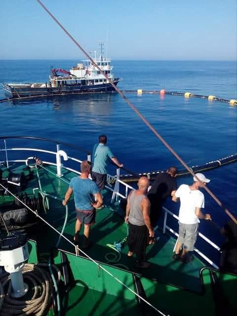 صورة من موقع العمل